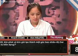 Câu hỏi Olympia siêu dễ nhưng lại đánh gục Quán quân: "Lúc 6 giờ, kim giờ và kim phút tạo thành góc bao nhiêu độ?"