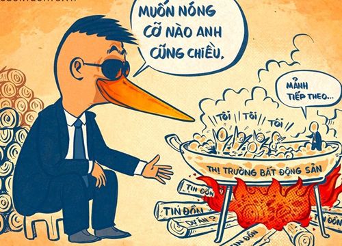 Kỹ xảo khói lửa hiệu quả, ít tốn kém của giới đầu cơ đất