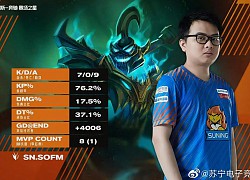 LMHT: Suning lập siêu kỷ lục sau khi đè bẹp LNG Esports