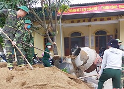 Ngày cuối tuần, Lộc Hà đồng loạt ra quân xây dựng nông thôn mới