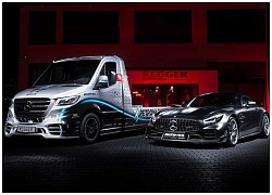 Xe khách Mercedes-Benz Sprinter được độ thành xe bán tải