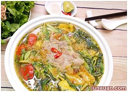 Cuối tuần trổ tài làm món canh riêu cua cho cả nhà "mê mẩn" !