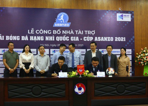 Giải hạng Nhì Quốc gia 2021 có hai suất lên hạng