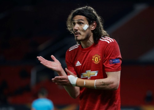 HLV Solskjaer muốn thực hiện lời hứa với Cavani