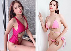 Khả Như diện bikini khoe vóc dáng nóng bỏng