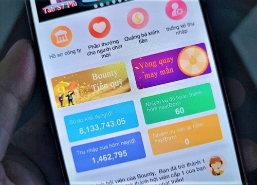 Mất 154 triệu đồng sau 10 ngày vì dùng app đa cấp Bounty