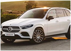 Mercedes-Benz GLC mới lộ mặt với nội thất giống C-Class