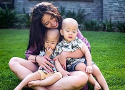 Nghỉ lễ sung sướng như 2 quý tử sinh đôi nhà hot mom Văn Thùy Dương: Ở resort xa hoa, được mẹ đạp xích lô chở đi khắp bờ biển