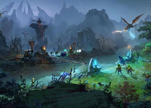 Những lý do khiến cho xem một trận đấu DOTA 2 lúc nào cũng thú vị hơn LMHT và một số game MOBA khác