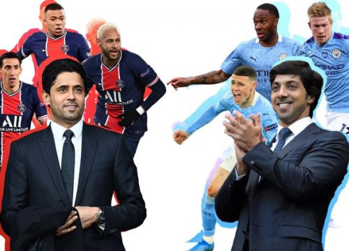 Ông chủ Man City vs ông chủ PSG: Ai giàu hơn ai?