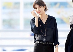 Suzy có muôn kiểu diện sơ mi/blouse đơn giản nhưng đẹp hết ý, vừa dễ áp dụng lại sang vô cùng