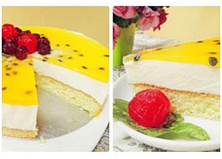 Tự làm bánh mousse chanh leo đơn giản tại nhà