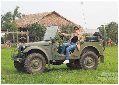 'Báu vật' Jeep Bantam độc nhất Việt Nam có chủ nhân là một bóng hồng