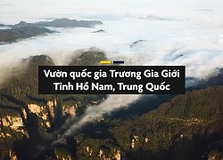 Biển mây tạo cảnh tựa thiên đường ở Trương Gia Giới