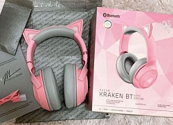 Razer Kraken BT Kitty Edition - Tai nghe không dây cho gamer nữ