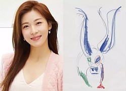 Ha Ji Won bị chê vẽ xấu nhưng vẫn bán tranh