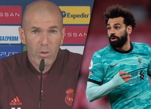 HLV Zidane lên tiếng về khả năng Real chiêu mộ Mohamed Salah