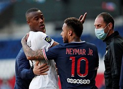 Neymar đòi đánh đối thủ sau khi nhận thẻ đỏ