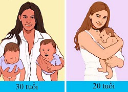 Những ưu và nhược điểm khi sinh con ở tuổi 20 và 30, các mẹ cần biết để cân nhắc