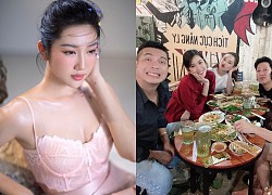 Thúy Ngân đón tuổi 30 bên Trương Thế Vinh và bạn bè