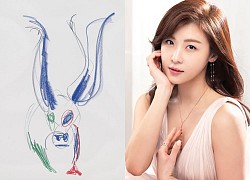 Top 1 Dispatch: Nữ diễn viên Ha Ji Won debut làm hoạ sĩ, nhưng nhìn tác phẩm đầu tiên bán được có tức cái lồng ngực không?