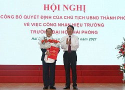 Trường Đại học Hải Phòng có tân Hiệu trưởng