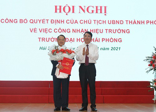 Trường Đại học Hải Phòng có tân Hiệu trưởng