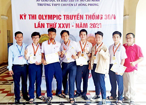 Trường THPT chuyên Thoại Ngọc Hầu đạt kết quả cao tại Cuộc thi Olympic truyền thống 30-4