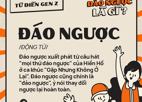 Từ điển Gen Z: "Đáo ngược" là gì?