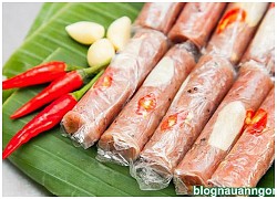 Tự làm món nem chua Thanh Hóa tại nhà không hề khó !