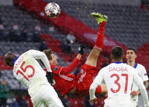 Bayern lỡ cơ hội cân bằng kỷ lục của MU tại Champions League