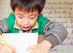 Cậu bé tiểu học viết đôi dòng tả bố: Toàn "bóc phốt" là chính, dòng chốt cuối cùng dự báo tình cảm cha con "toang" đến nơi