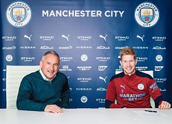 De Bruyne gia hạn hợp đồng với Man City tới năm 2025