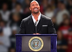 Dwayne Johnson là nghệ sĩ được tín nhiệm làm tổng thống nhất