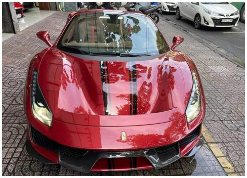 Ferrari 488 Pista Spider thứ hai bất ngờ xuất hiện tại Việt Nam