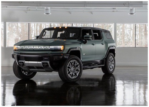 Hummer EV SUV mỗi lần sạc điện chạy được gần 500km