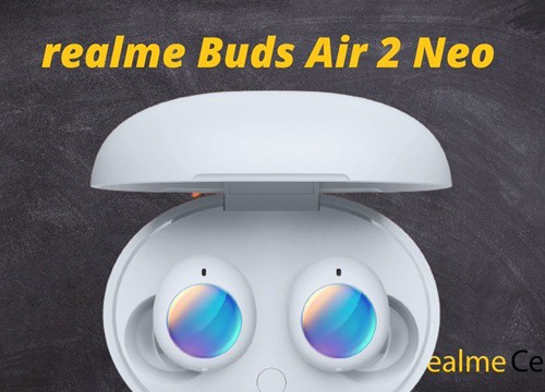 Realme Buds Air 2 Neo ra mắt: chống ồn chủ động, pin 28 giờ, giá 53 USD