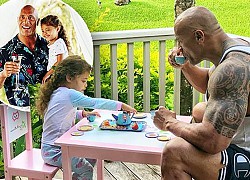 'The Rock' Johnson - Ngôi sao "Fast and Furious" chia sẻ bí quyết làm "ông bố bỉm sữa"