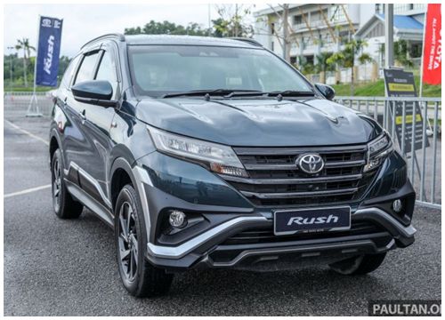 Toyota Rush bổ sung màu sơn mới, không thay đổi giá