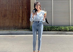 Xu hướng thời trang hè 2021: Jeans xanh sáng, đồ màu pastel lên ngôi