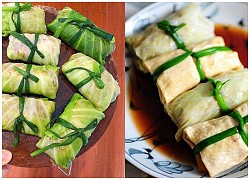 Cách làm bắp cải cuộn thịt hấp xì dầu &#8220;tưởng công phu&#8221; nhưng siêu dễ