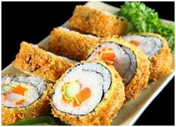 Cách làm kimbap chiên xù giòn rụm, nóng hổi