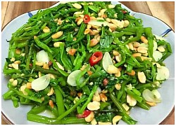Cách làm nộm rau muống xanh, giòn ngon miễn chê