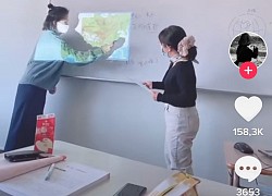 Clip nữ sinh Việt "cắt đứt" đường lưỡi bò do cô giáo Trung Quốc trình chiếu