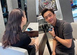 Cường Đô La "ngoan" nên bà xã dắt đi mua đồng hồ cuối tuần, sương sương "bay" 600 triệu đồng chứ nhiêu