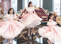 Hậu trường con gái Đoàn Di Băng hóa công chúa, hợp tác nhí nhố với mẹ