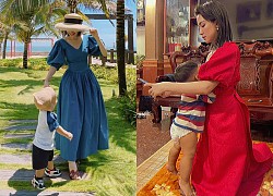 Hoà Minzy đăng ảnh vừa làm việc vừa cho con bú lên MXH, mẹ thì quỳ còn con trai phải nhón chân thấy thương thế này?