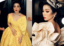 Lệ Quyên khoe nhẫn kim cương tiền tỷ