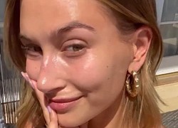 Mặt mộc của Hailey Bieber ở tuổi 24