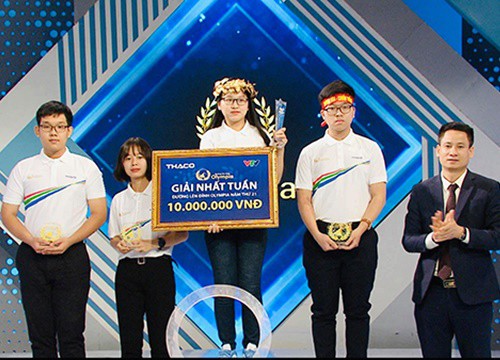Nữ sinh gây sốt vì giống Lâm Vỹ Dạ giành Quán quân cuộc thi tuần Olympia